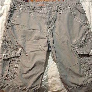 Rock revival cargo shorts